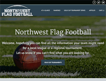 Tablet Screenshot of nwflagfootball.com